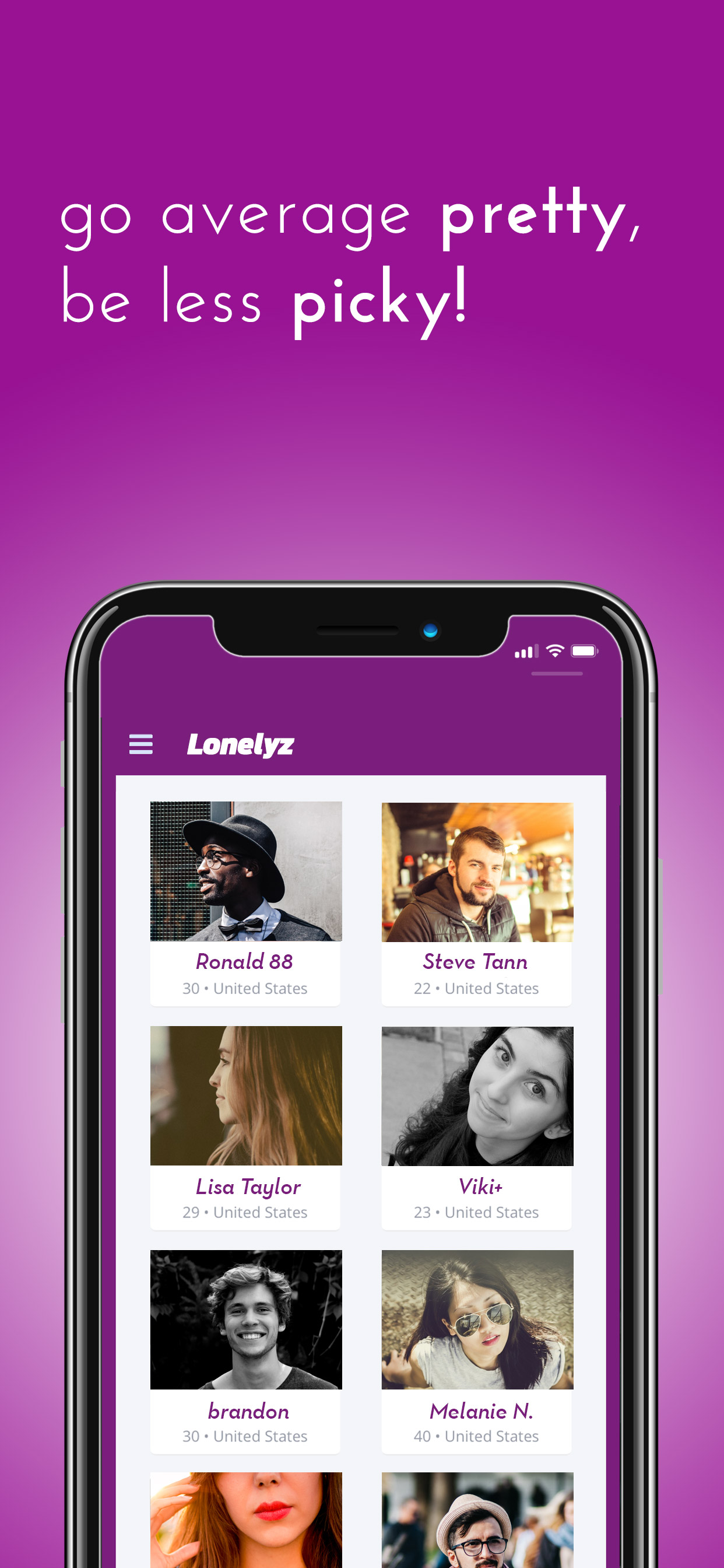 Lonelyz : Chat, Flirt & Match screenshot 3
