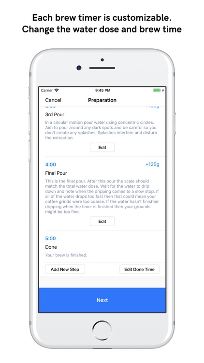 Barista - Coffee Timer screenshot-3