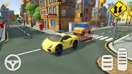 mini city pizza delivery car iphone screenshot 4
