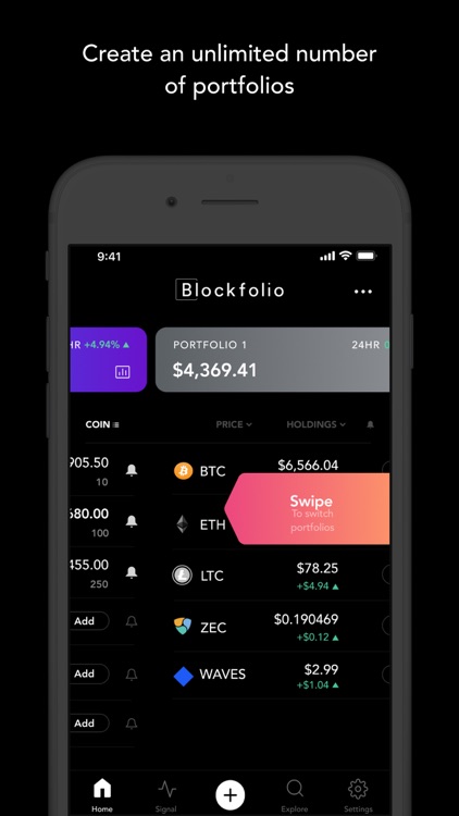 Blockfolio - Bitcoin Tracker screenshot-3