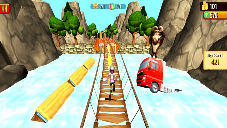 Super Girl Running Clash