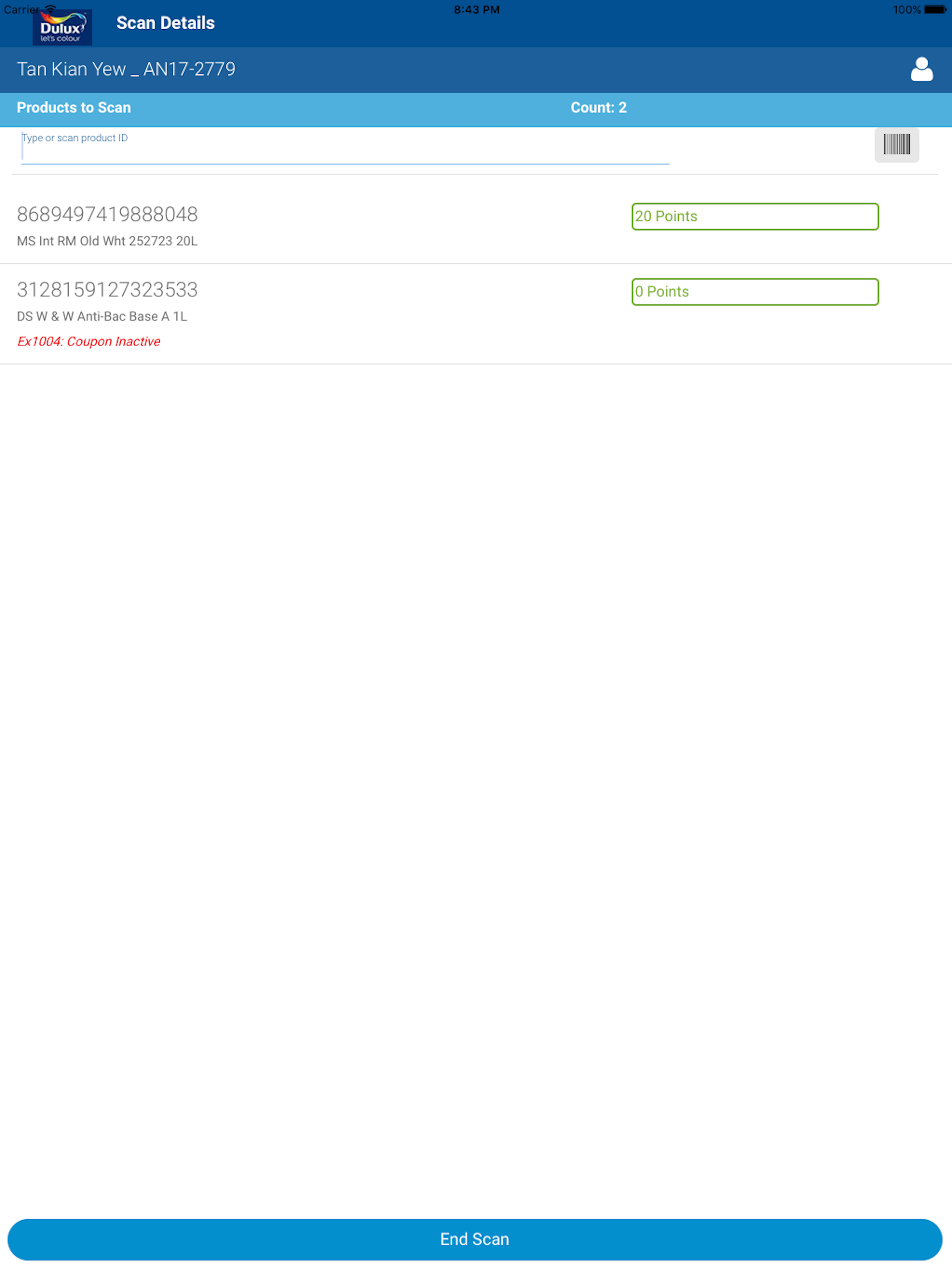 Dulux Painter App