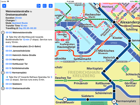 Screenshot #5 pour Berlin Metro by Zuti