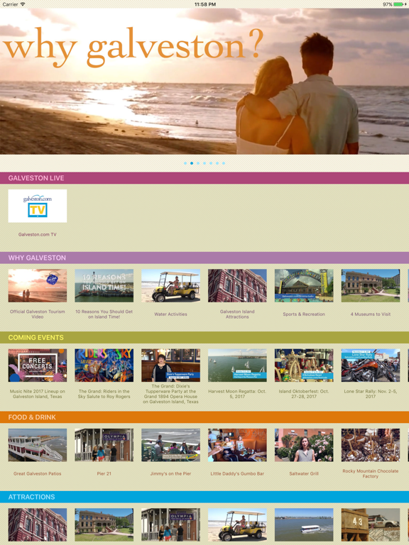 Screenshot #4 pour Galveston.com TV