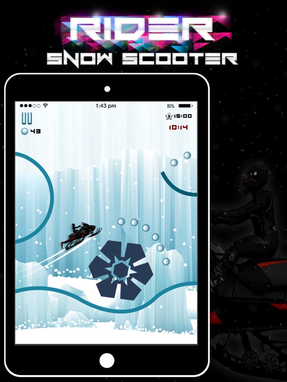 Screenshot #6 pour Rider- Snow Scooter