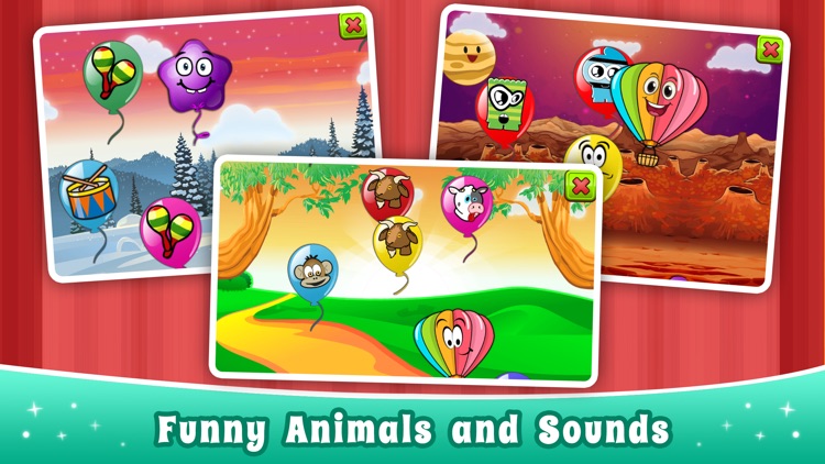 Kids Balloon Pop Learning Game screenshot-3