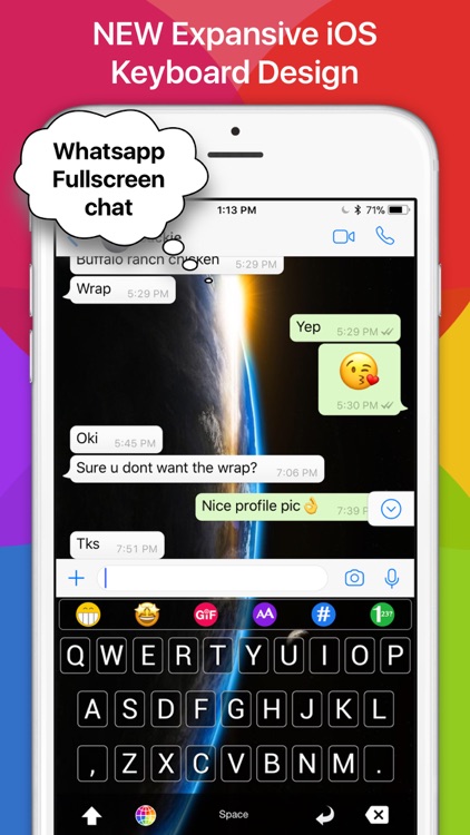 NoVu: GIF Keyboard Background