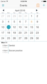 SquareHub Family Organizer screenshot