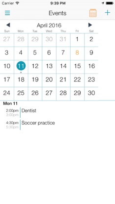 SquareHub Family Organizer screenshot 3