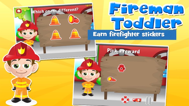 Fireman Toddler School for Kids screenshot-3