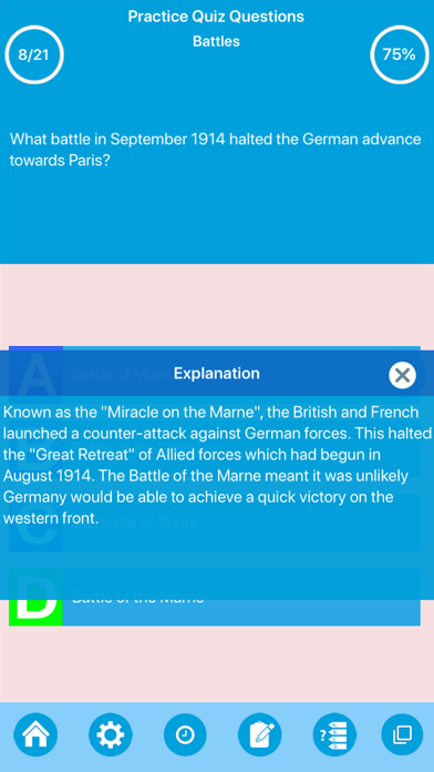 World War I History Quiz screenshot 3