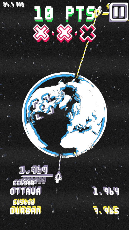 #4. Invaders... From Space! (iOS) Bởi: Frosty Pop