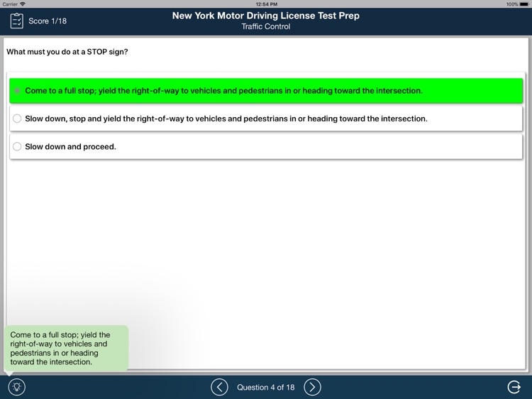New York DMV Test 2018