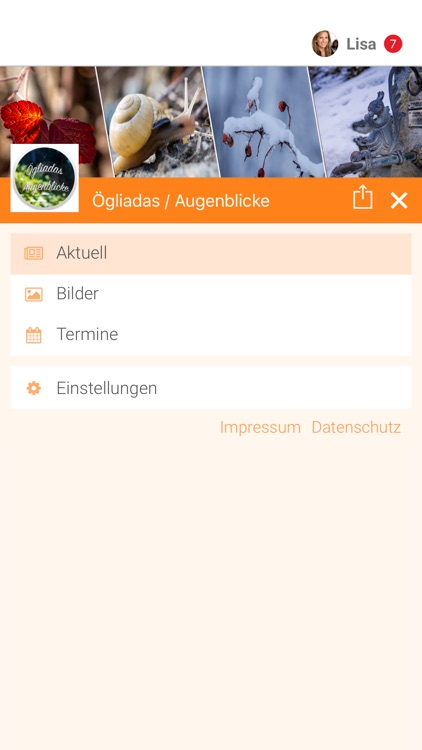 Ögliadas / Augenblicke