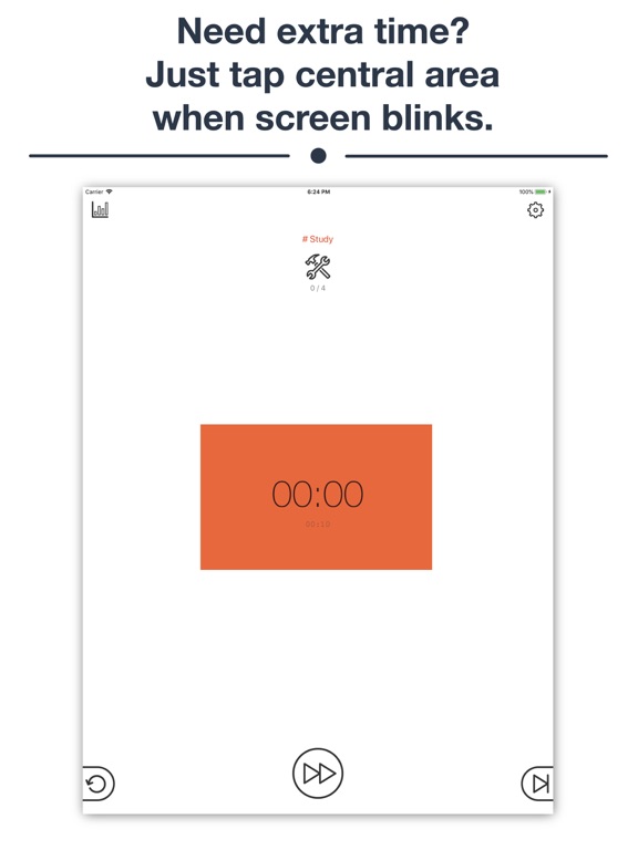 Foco - time and focus keeper iPad screenshot 7 - Productivity app