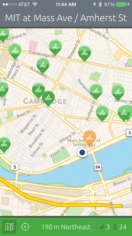 Boston Bikes — A One-Tap Hubway Appのおすすめ画像4