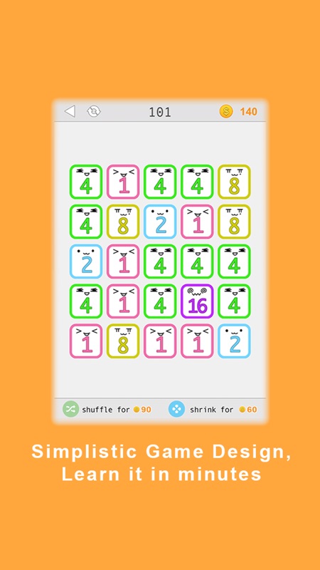 Power of 2 - Strategic number matching game screenshot 5