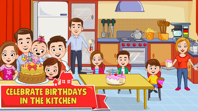 My Town : Home Family Doll House