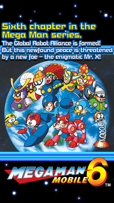 MEGA MAN 6 MOBILE Screenshot 1