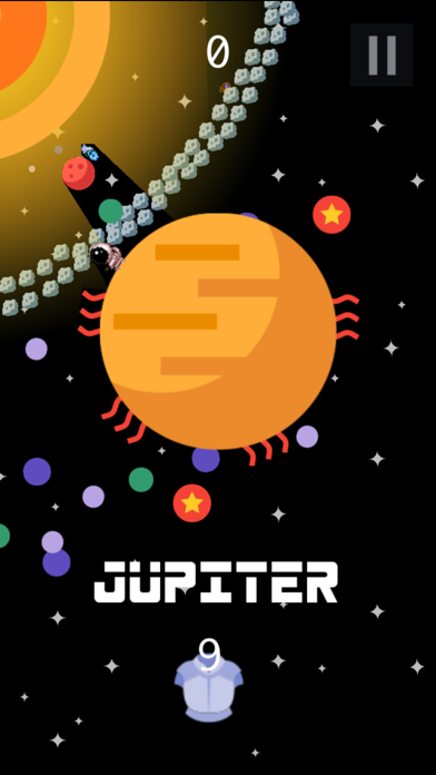 Screenshot #1 pour Solar Jump - jump and explore Space and Planets