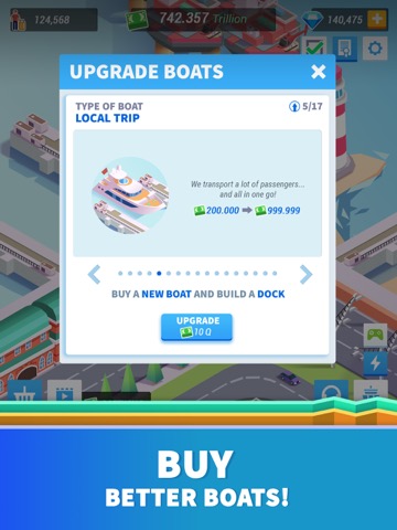 《Idle Harbor Tycoon》 - シードックのおすすめ画像4