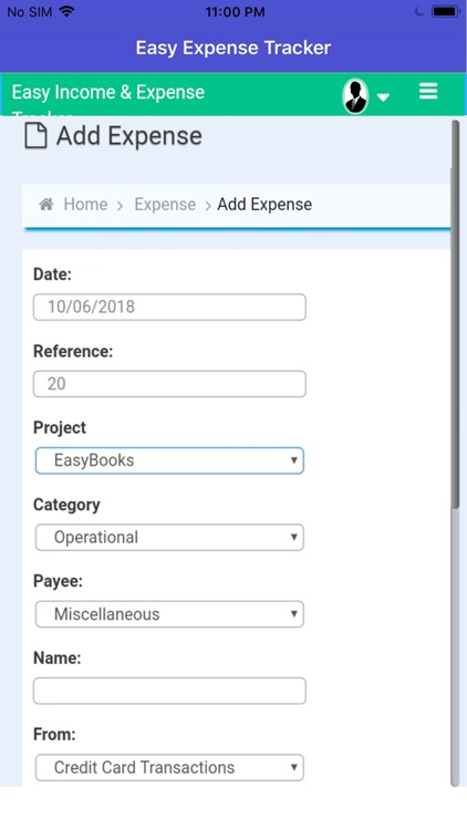 Easy Expense Tracker Manager screenshot-5
