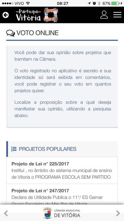 Participa Vitória
