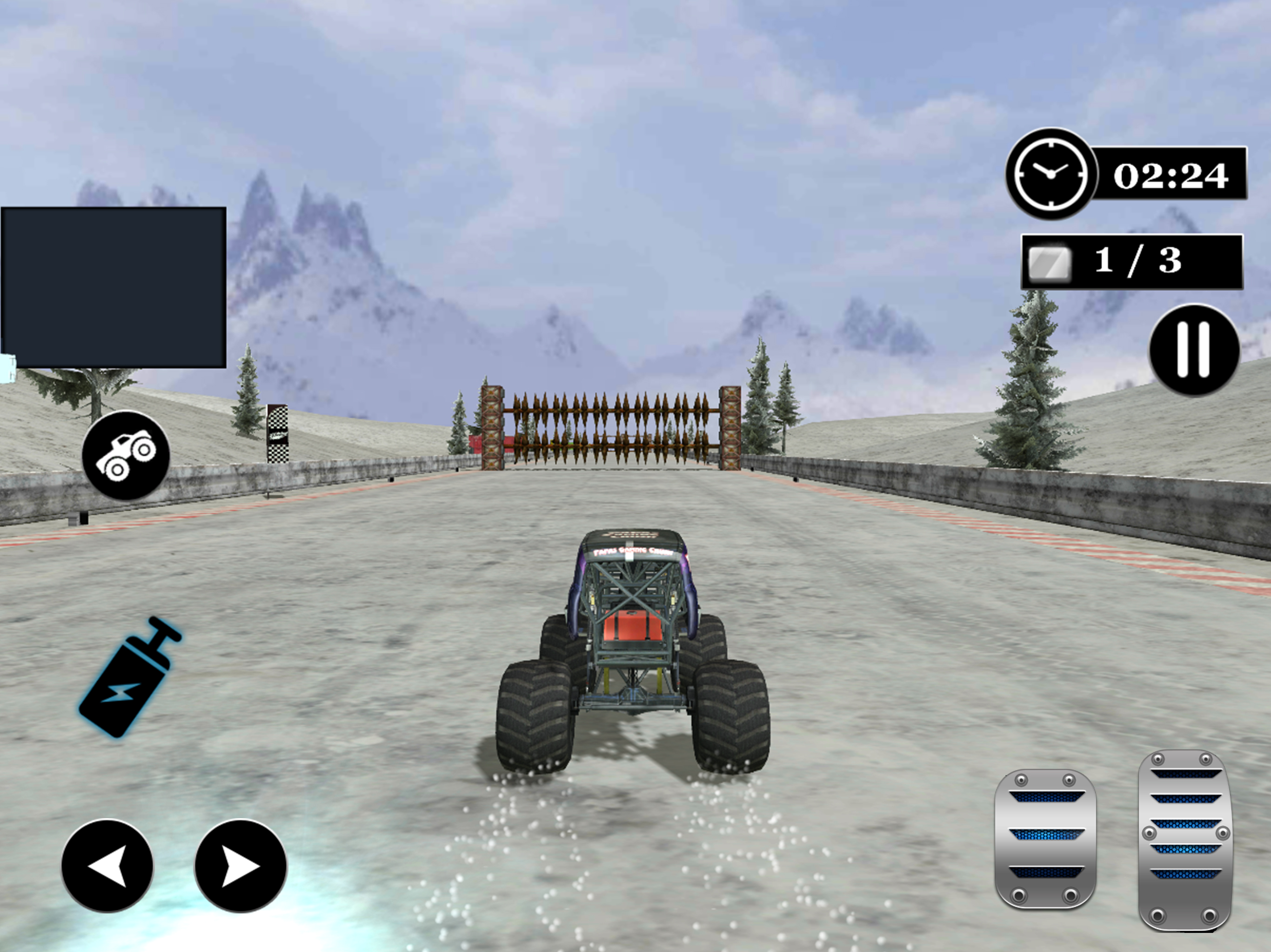 Off Road Snow Stunt Drive