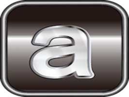 A character sticker with Words of Raven black as a motif