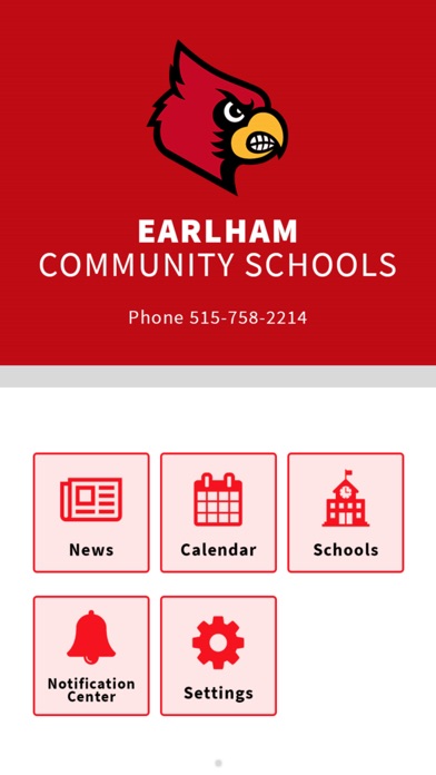 Earlham Community Schools screenshot 2