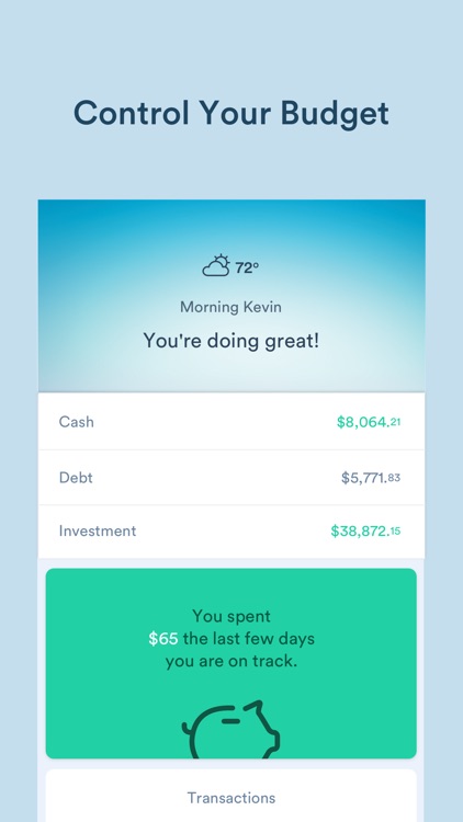 Clarity Money - Budget Manager screenshot-0