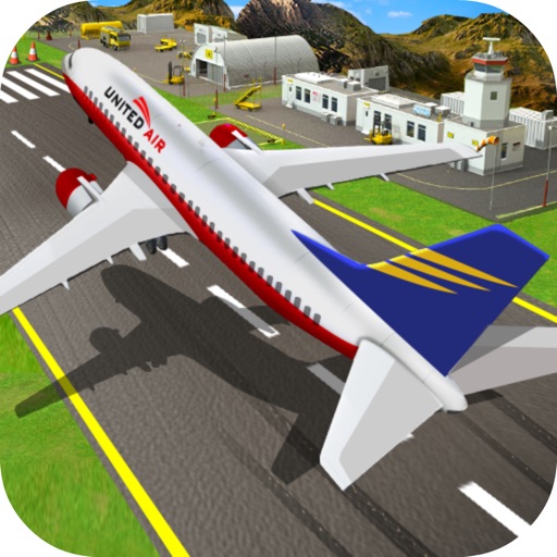 Airplane Flying Pilot Sim icon