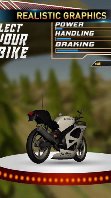 Real Police Bike Driving screenshot 1