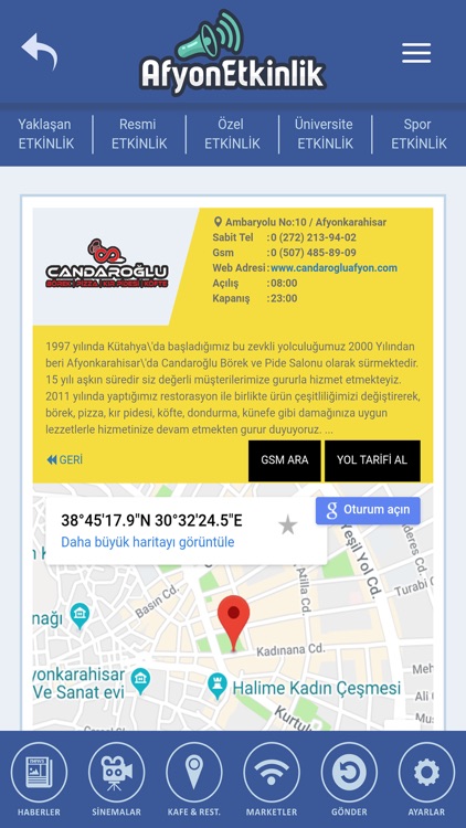 Afyon Etkinlik screenshot-7