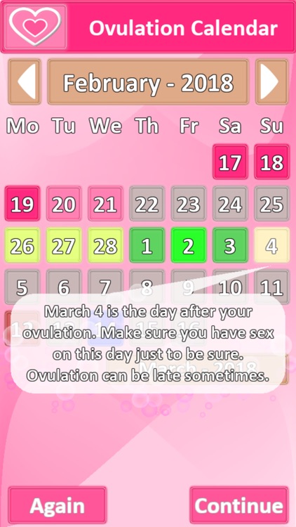 Ovulation Calendar screenshot-3