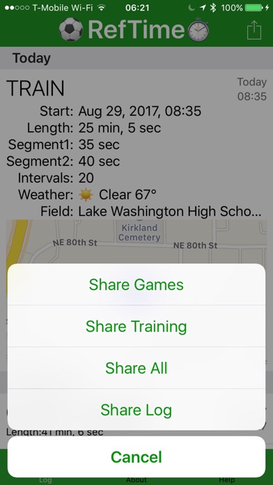 RefTime: Game & Fitness Timers screenshot 2