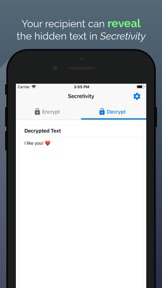 Secretivity – Lock & Hide Text screenshot