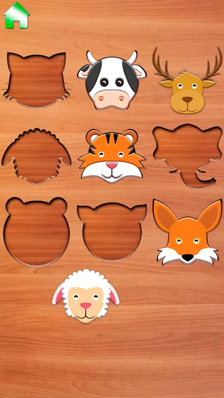 Rompecabezas de animales – Puzzle de madera