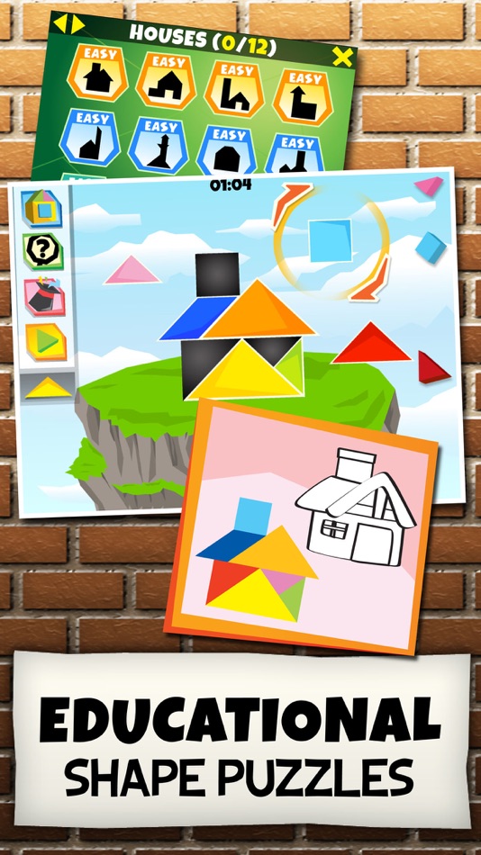 Kinder Tangram: Brain Game - 3.7.2 - (iOS)