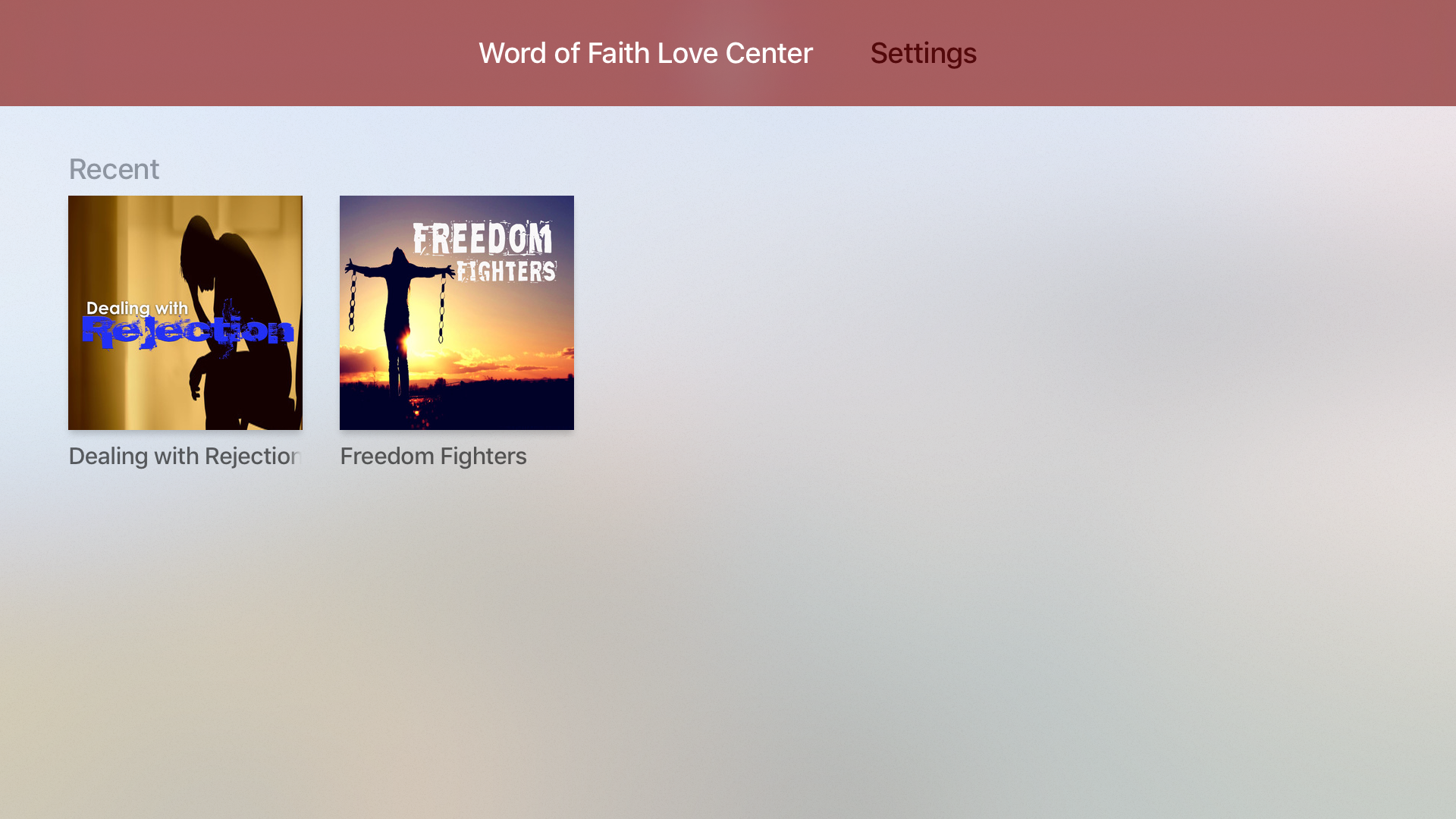 Word of Faith Love Center