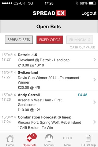 Spreadex: Football Betting screenshot 2