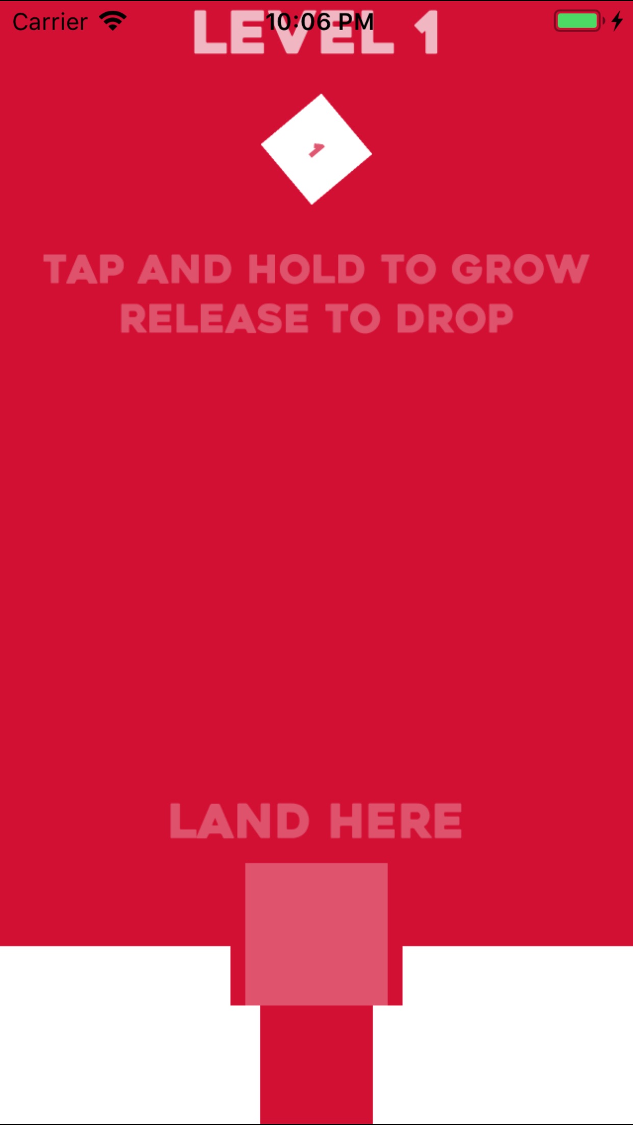 Screenshot 1 of Drop the Square