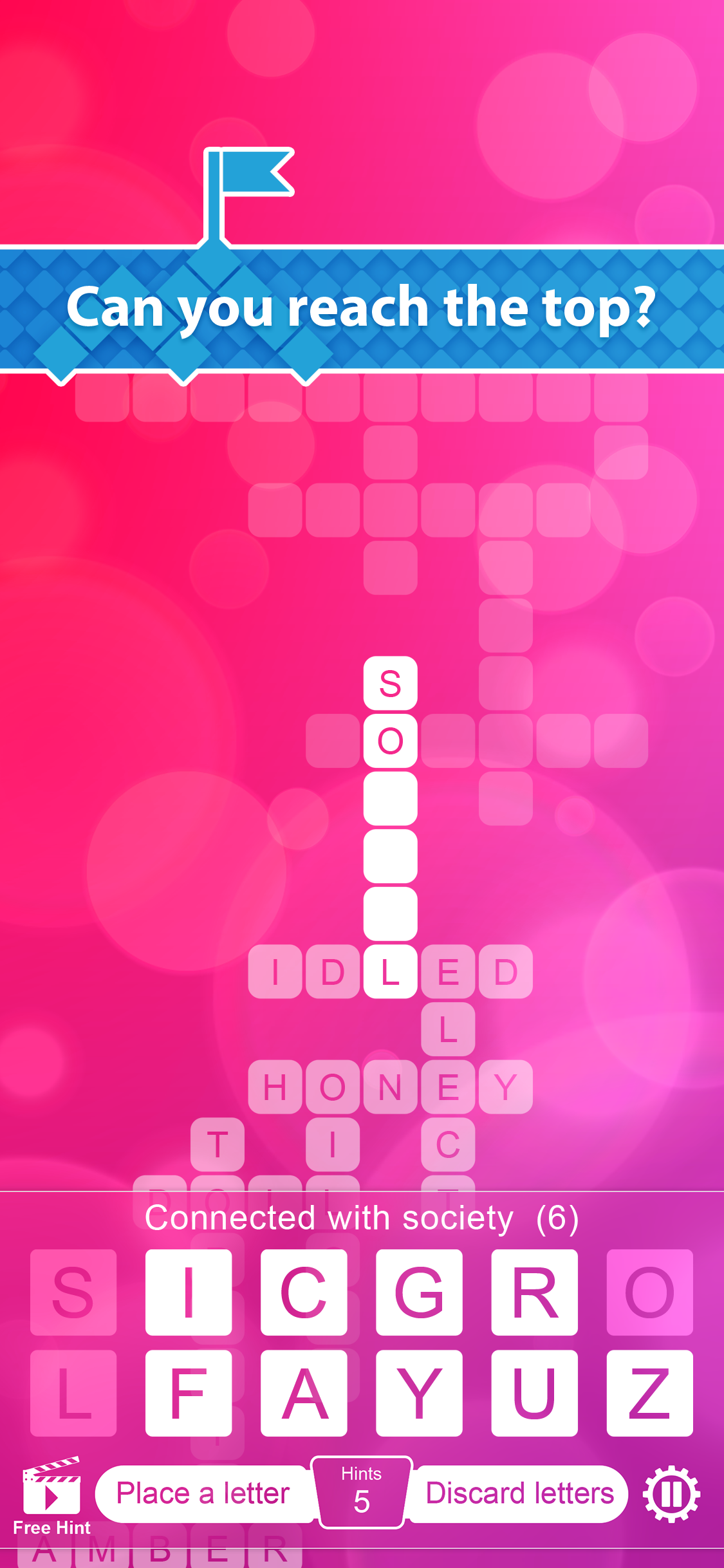 Crossword Climber