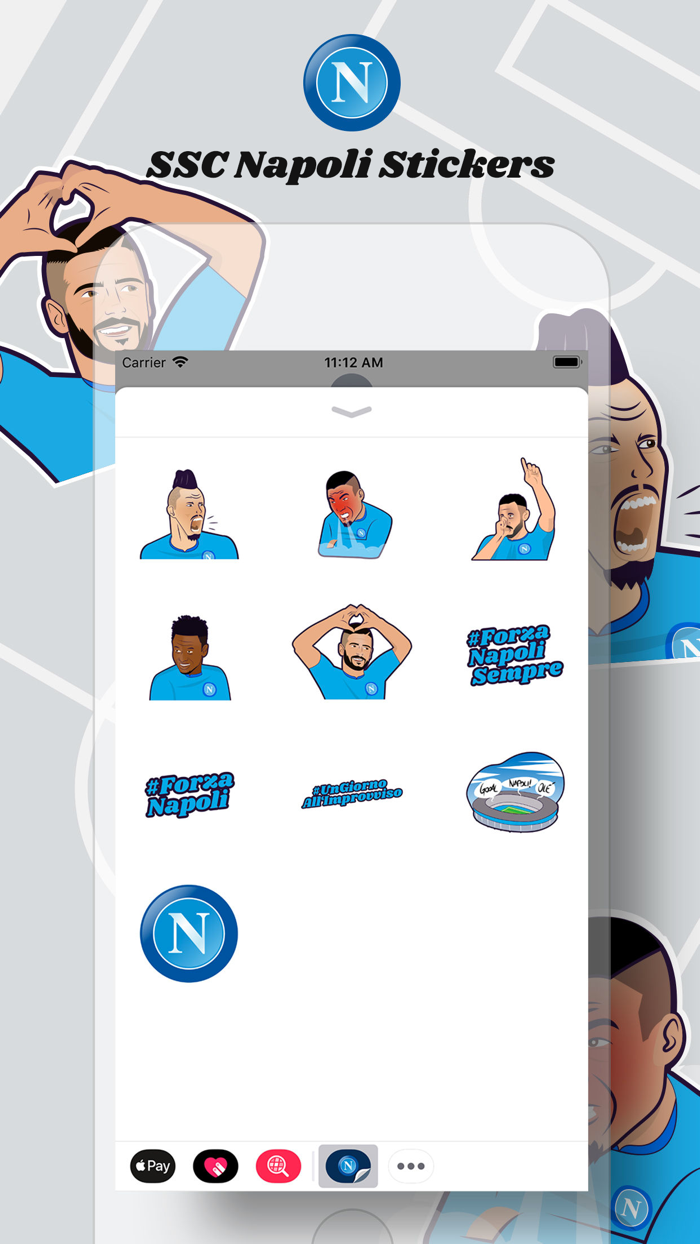 SSC Napoli Stickers
