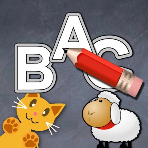 QCat -  Write alphabet ABC iOS App