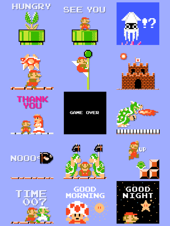 Screenshot #5 pour Autocollants Mario pixels !
