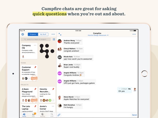 Basecamp 3 Screenshot