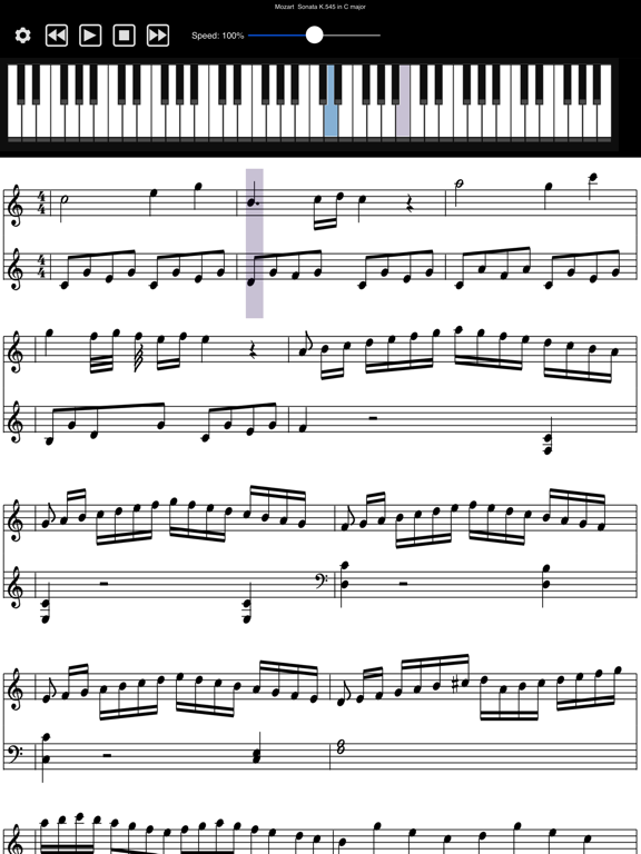 Screenshot #4 pour Midi Sheet Music