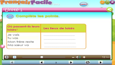 Screenshot #3 pour Francais Facile 3