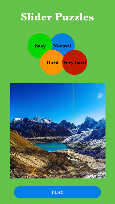 Screenshot #1 pour Slider Puzzles 2017